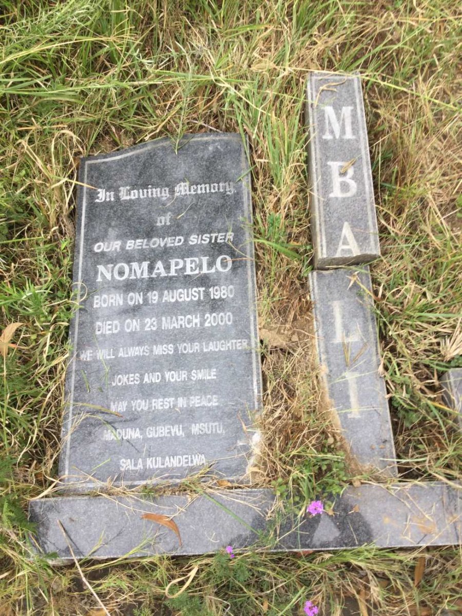 MBALI Nomapelo 1980-2000