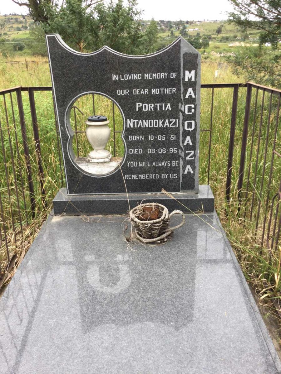 MAGQAZA Portia Ntandokzi 1951-1995