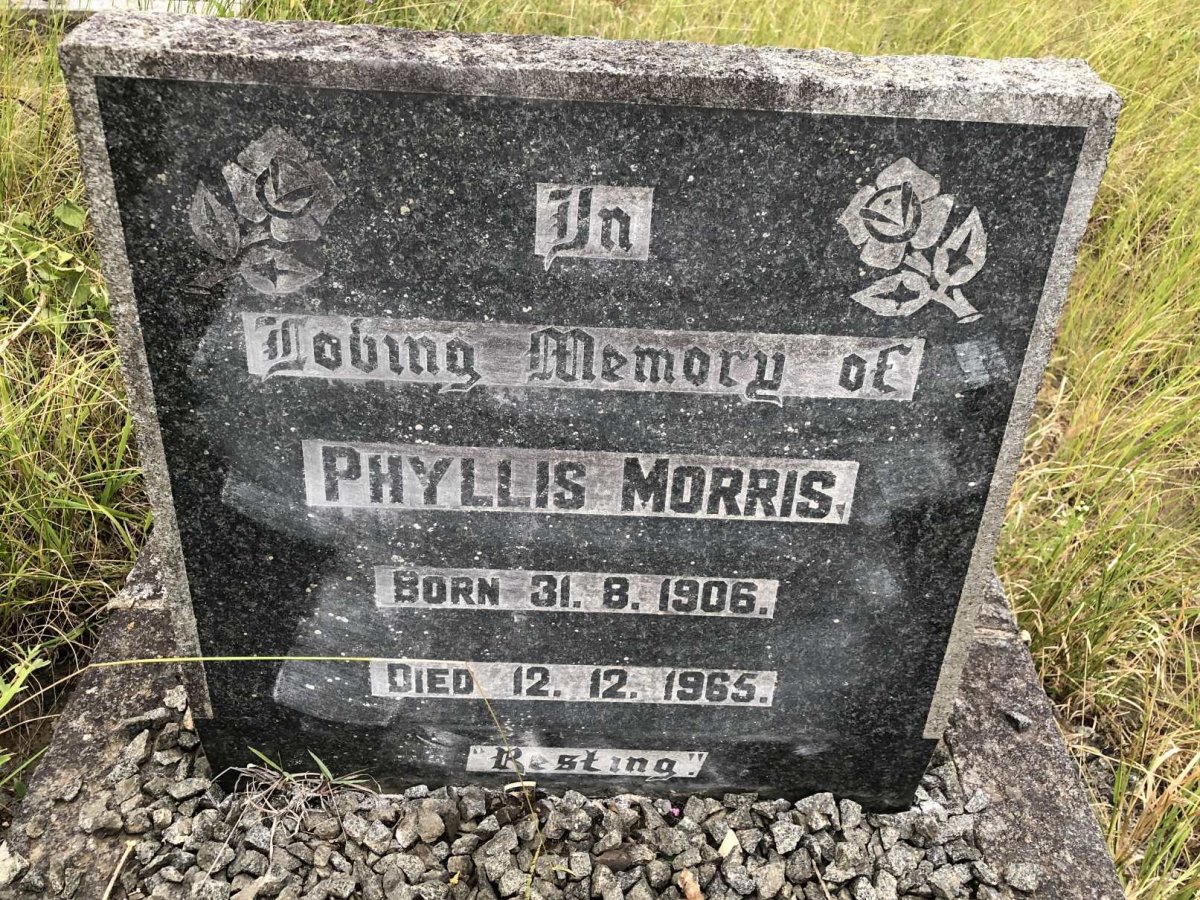 MORRIS Phyllis 1906-1965