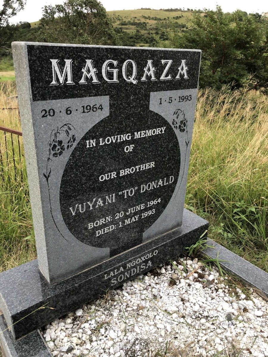MAGQAZA Vuyani Donald 1964-1993