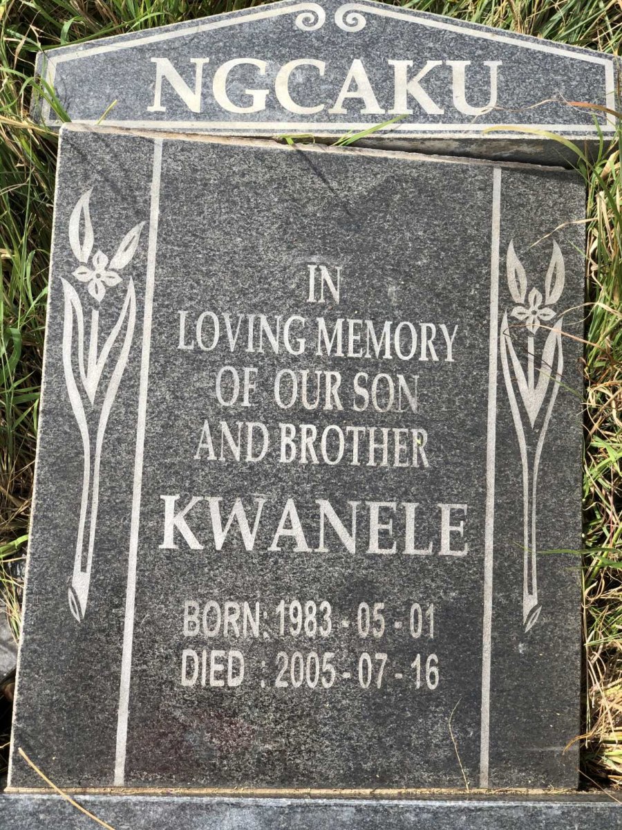 NGCAKU Kwanele 1983-2005