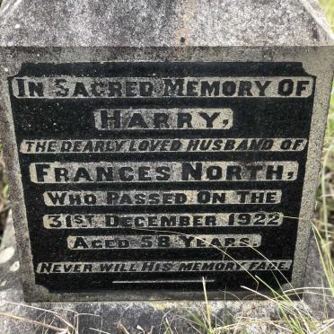 NORTH Harry -1922
