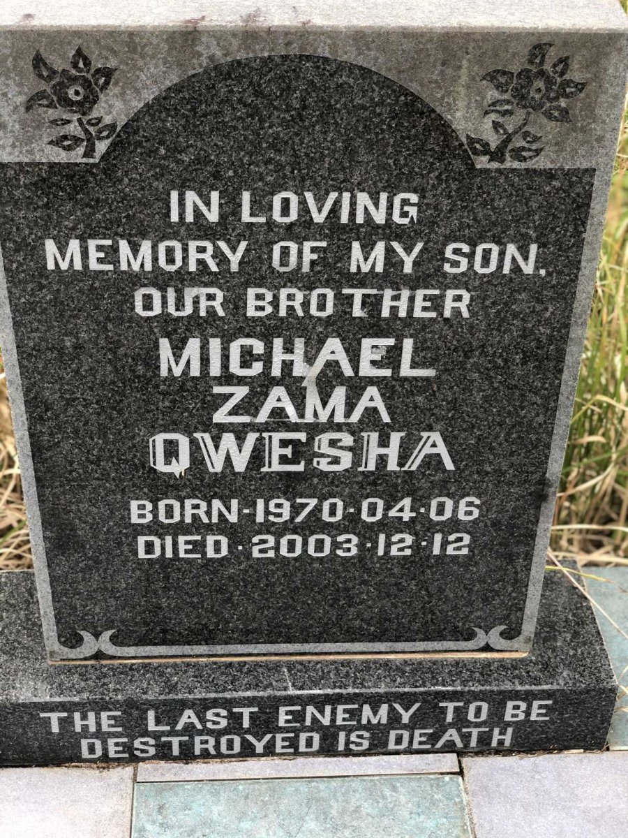 QWESHA Michael Zama 1970-2003