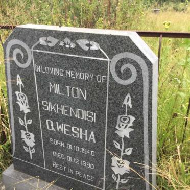 QWESHA Milton Sikhendisi 1940-1990