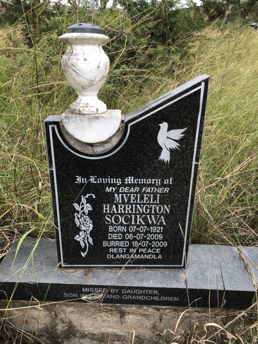 SOCIKWA Mveleli Harrington 1921-2009