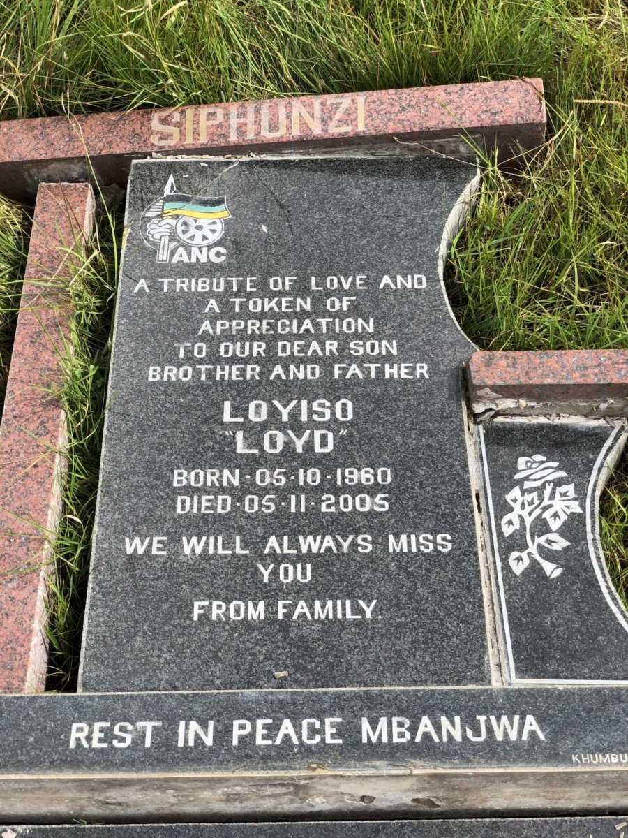 SIPHUNZI Loyiso 1960-2005