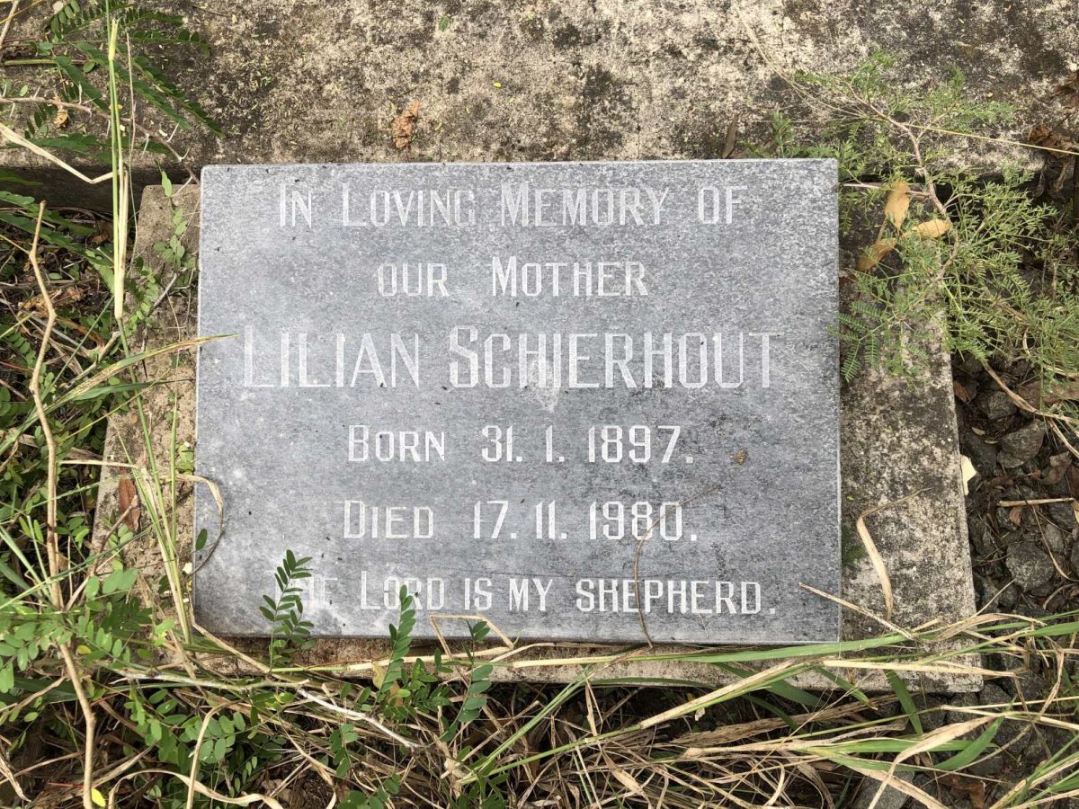 SCHIERHOUT Lilian 1897-1980