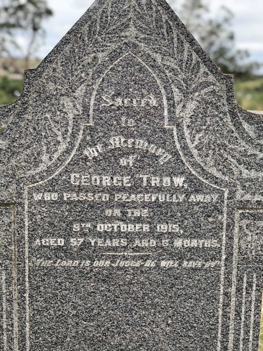 TROW George -1915