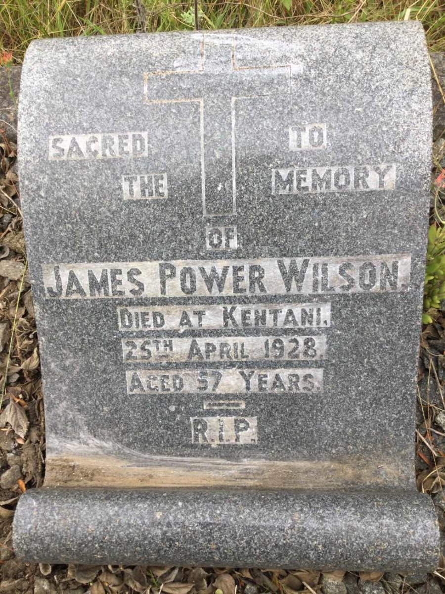 WILSON James Power -1928
