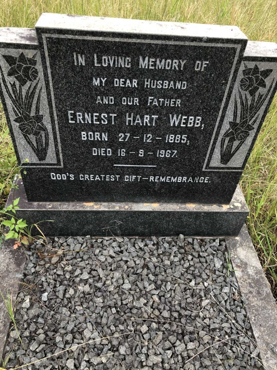 WEBB Ernest Hart 1885-1967