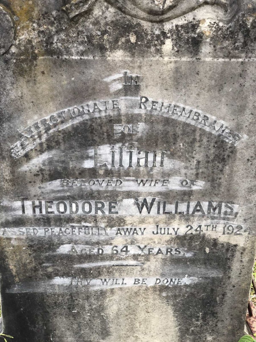 WILLIAMS Lilian -1924