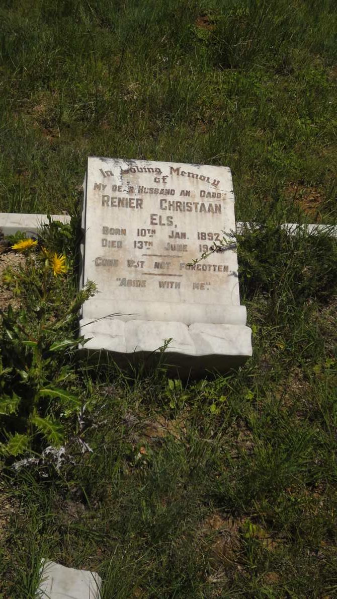 ELS Renier Christiaan 1892-1942