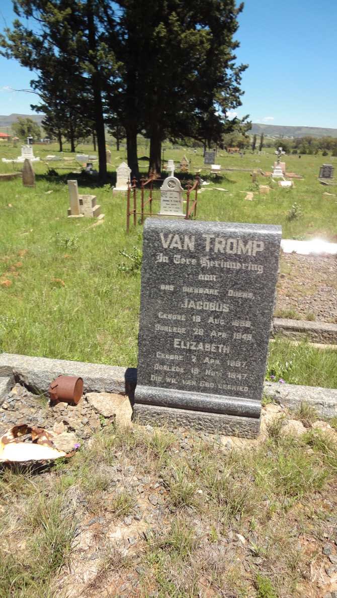 TROMP Jacobus, van 1868-1948 &amp; Elizabeth 1887-1947