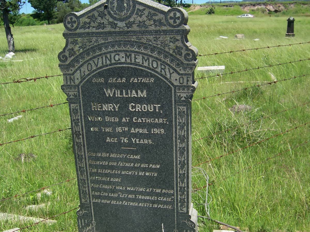 CROUT William Henry -1919