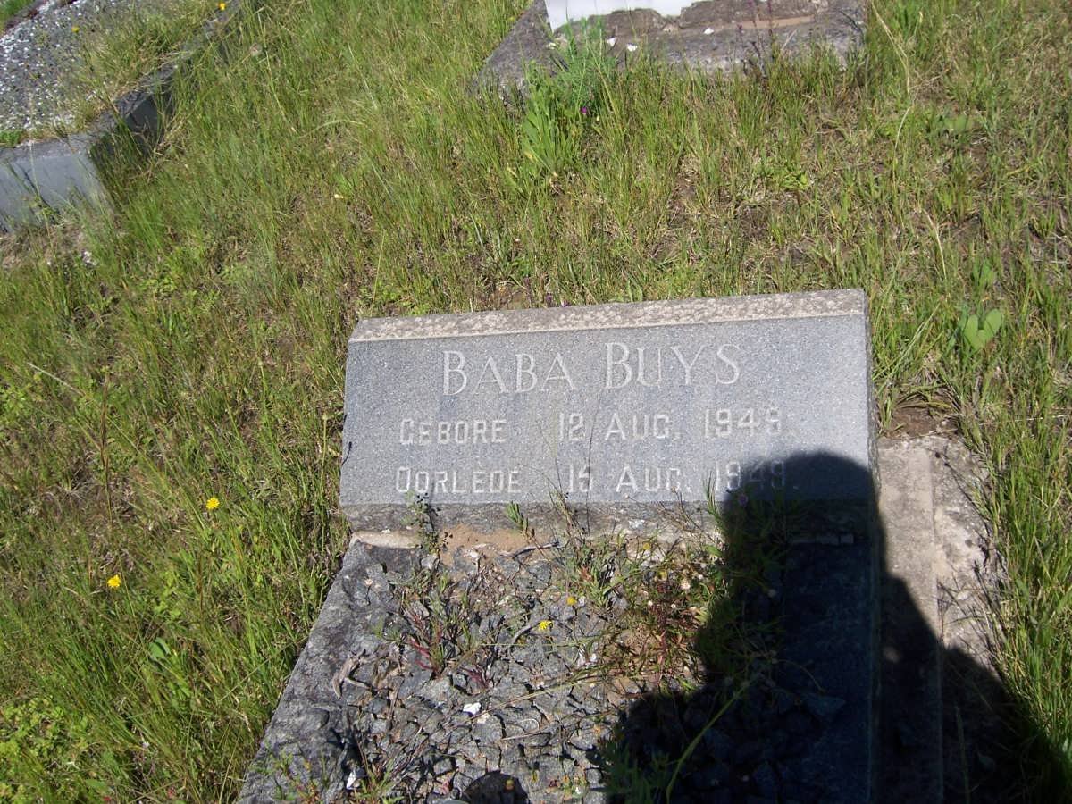 BUYS Baba 1949-1949