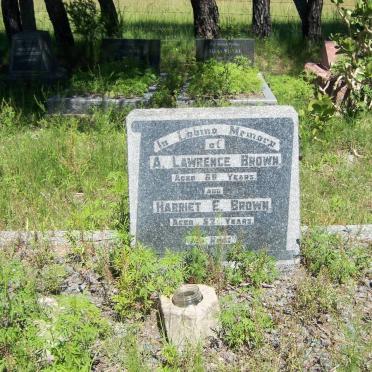 BROWN A. Lawrence &amp; Harriet E.