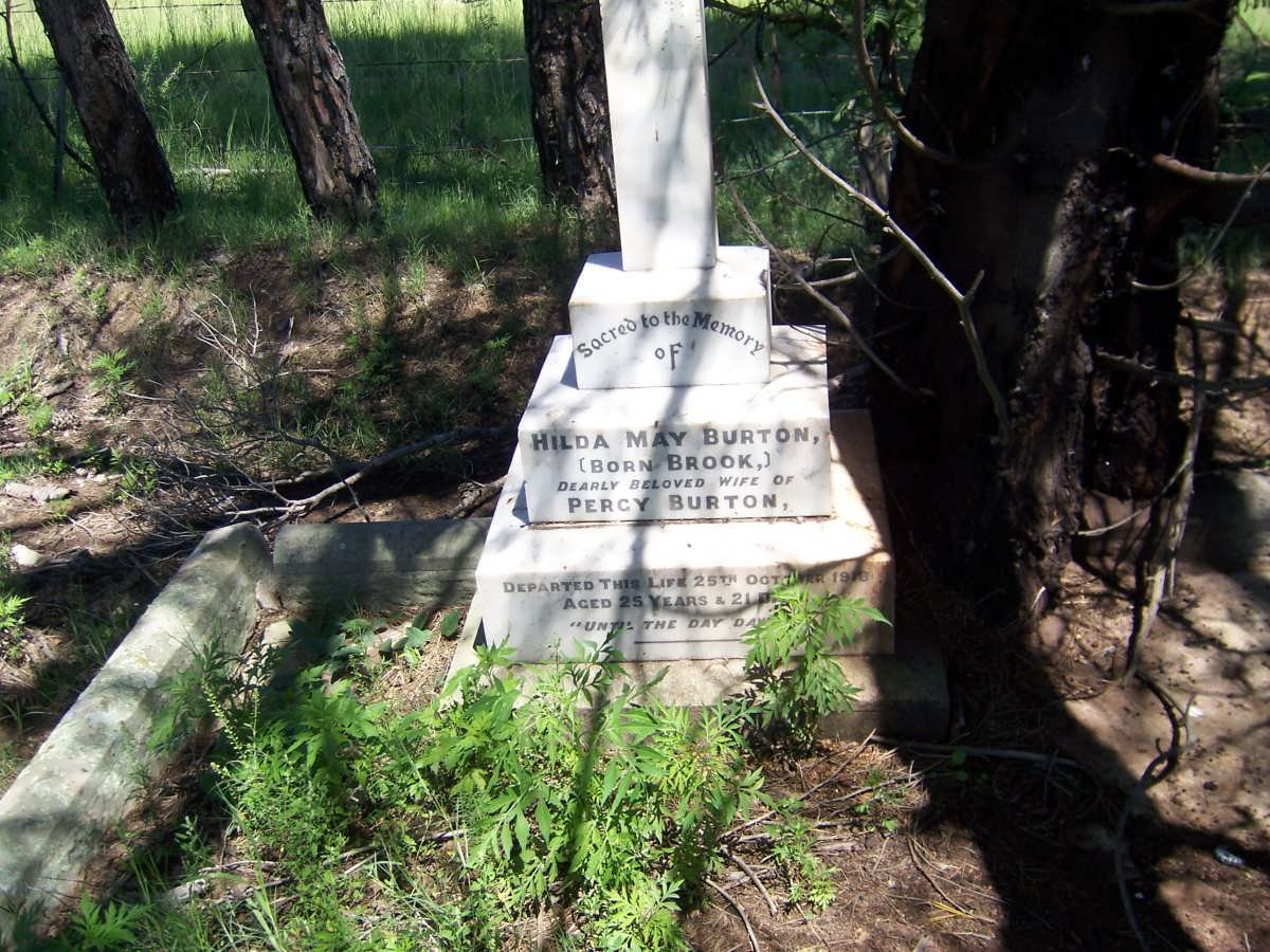 BURTON Hilda May nee BROOK -1918