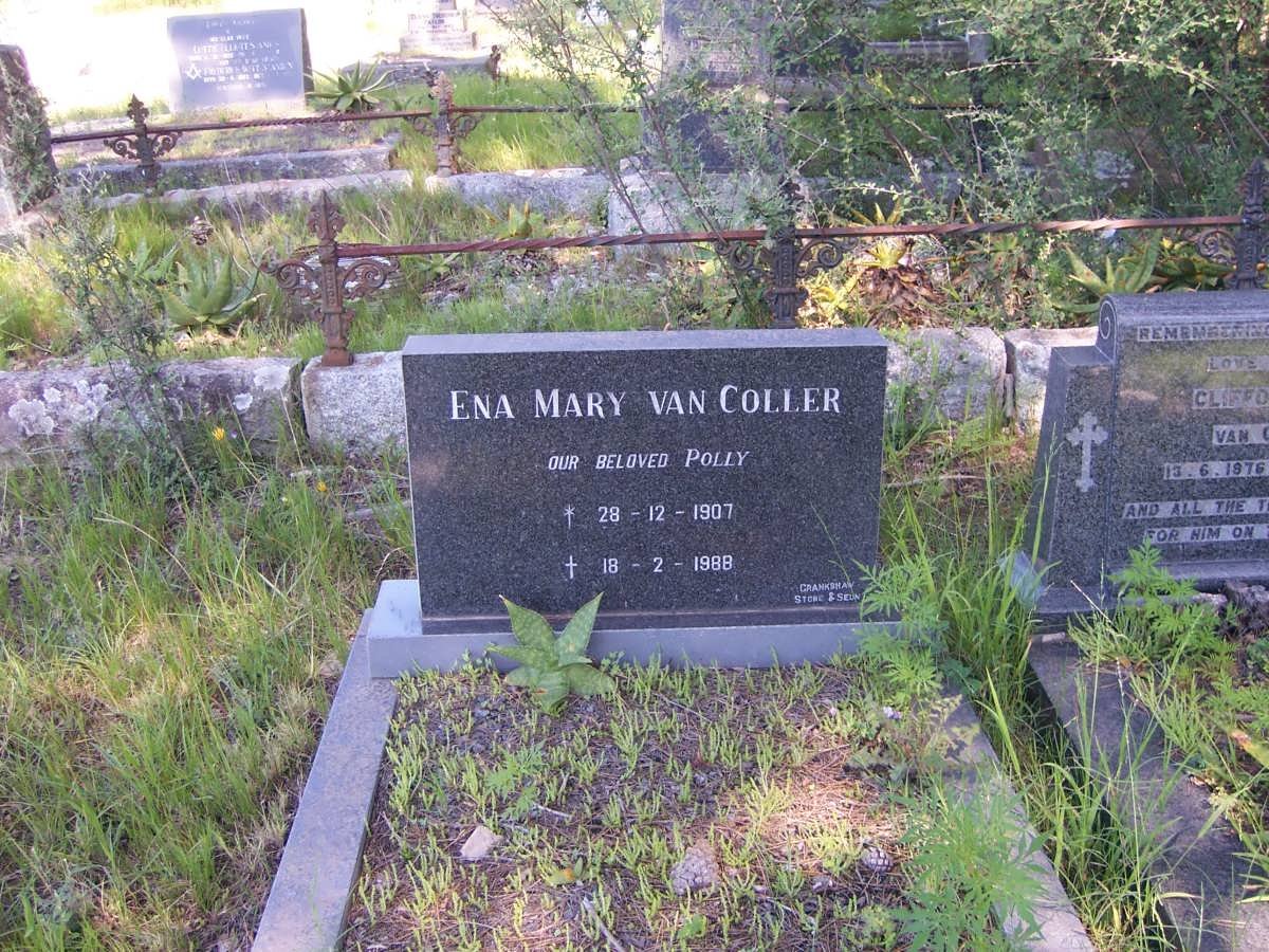 COLLER Ena Mary, van 1907-1988