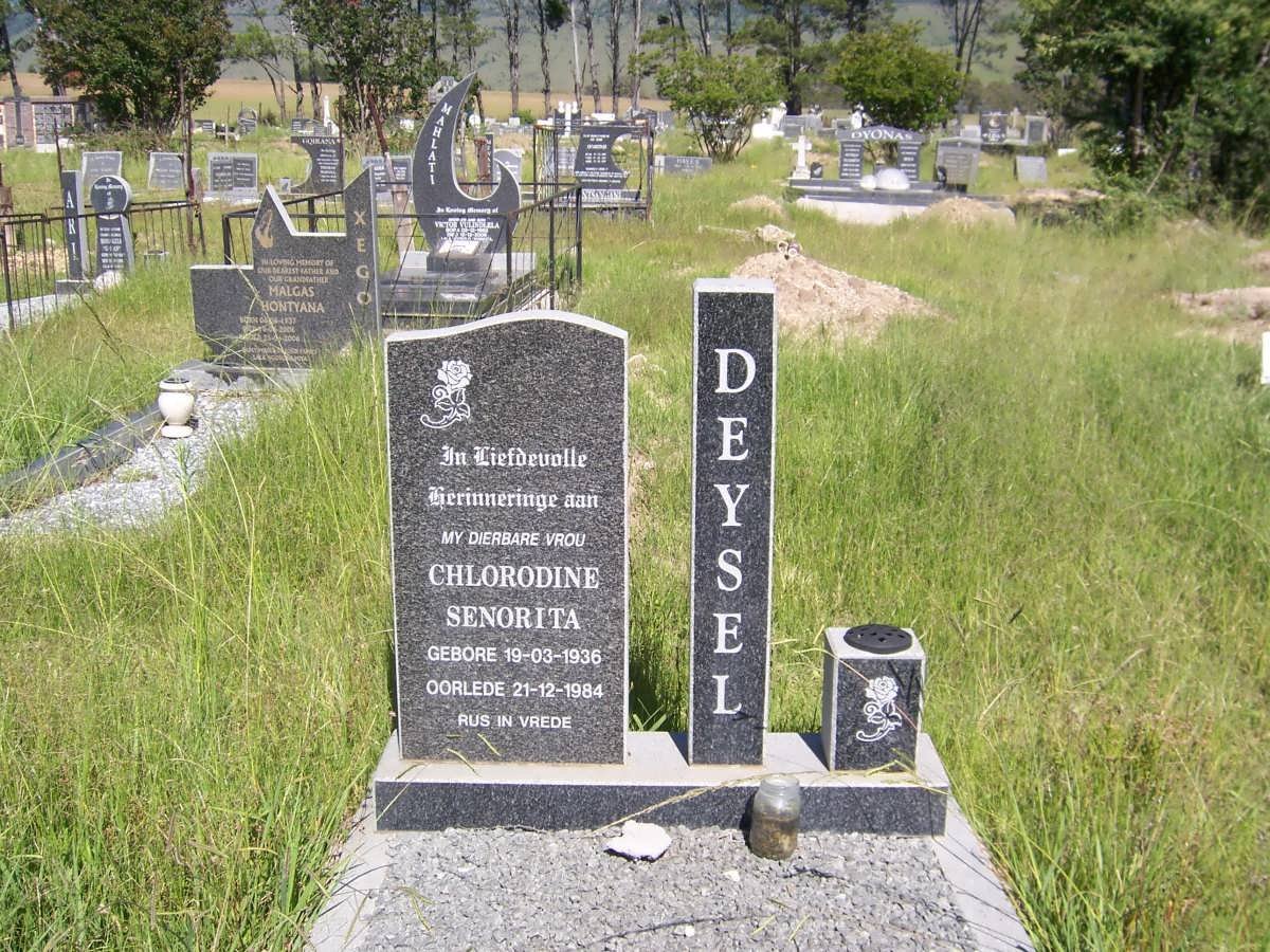 DEYSEL Chlorodine Senorita 1936-1984
