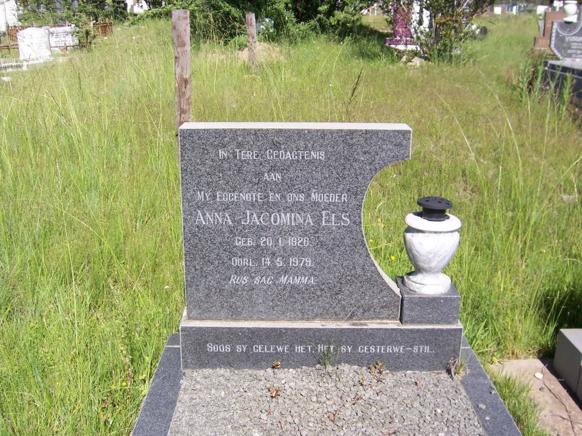 ELS Anna Jacomina 1926-1979