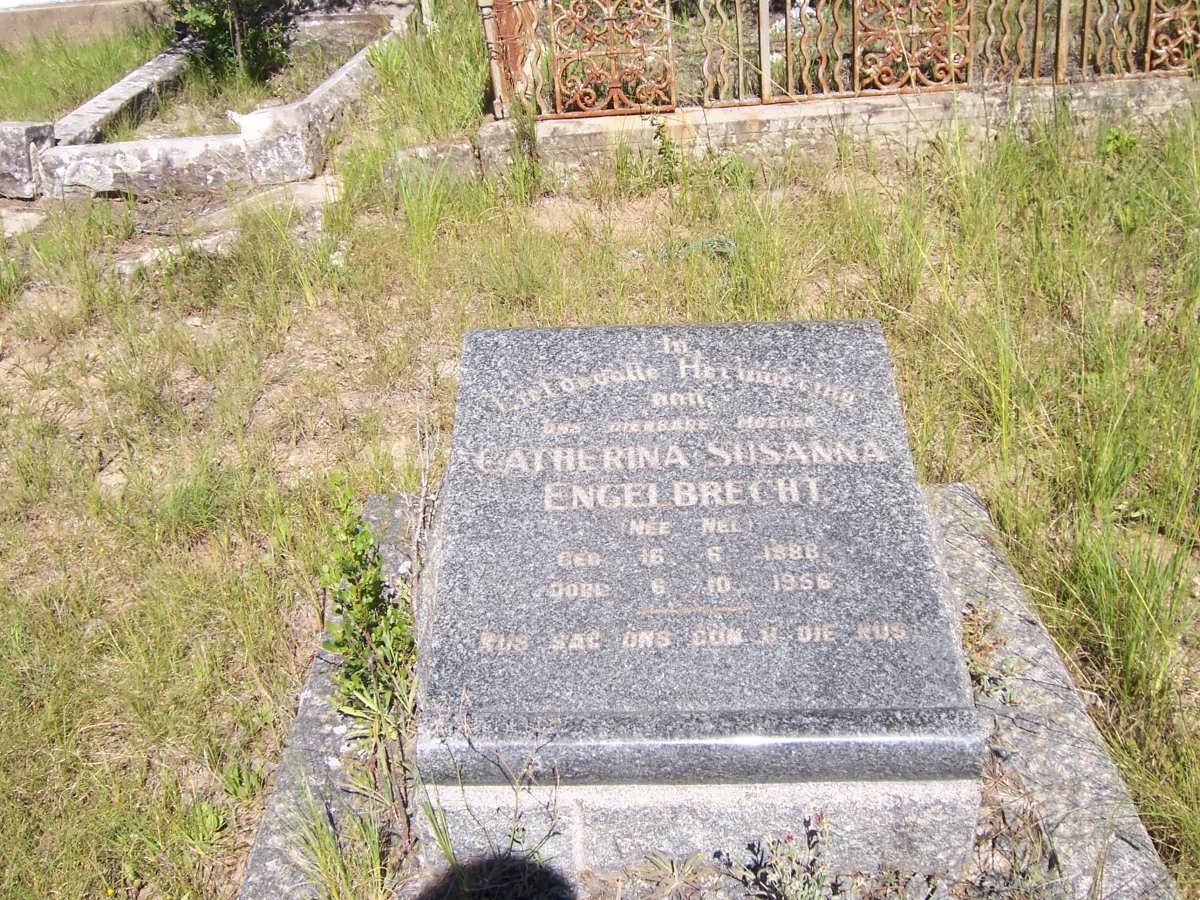 ENGELBRECHT Catherina Susanna nee NEL 1888-1956