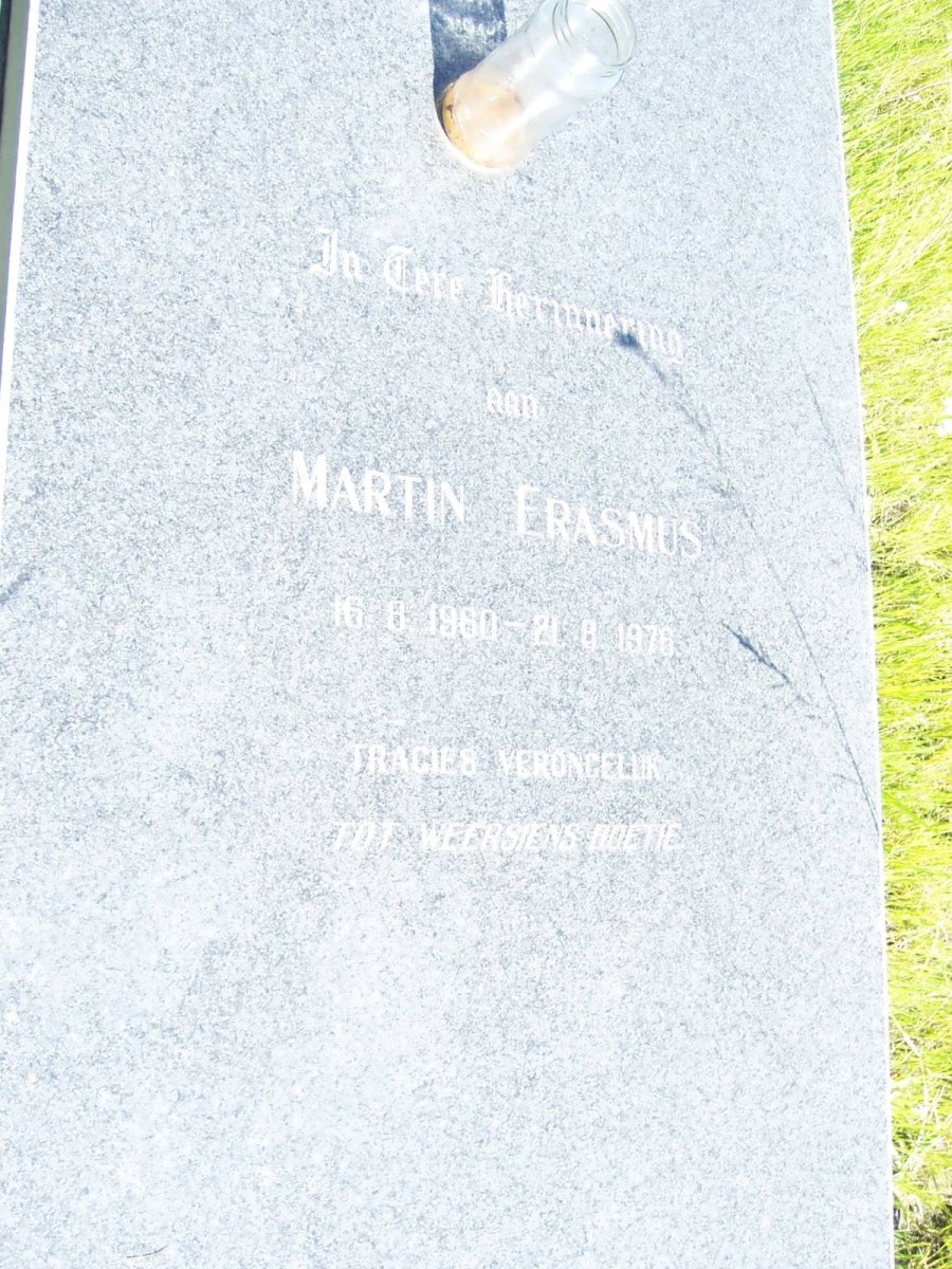 ERASMUS Martin 1960-1976