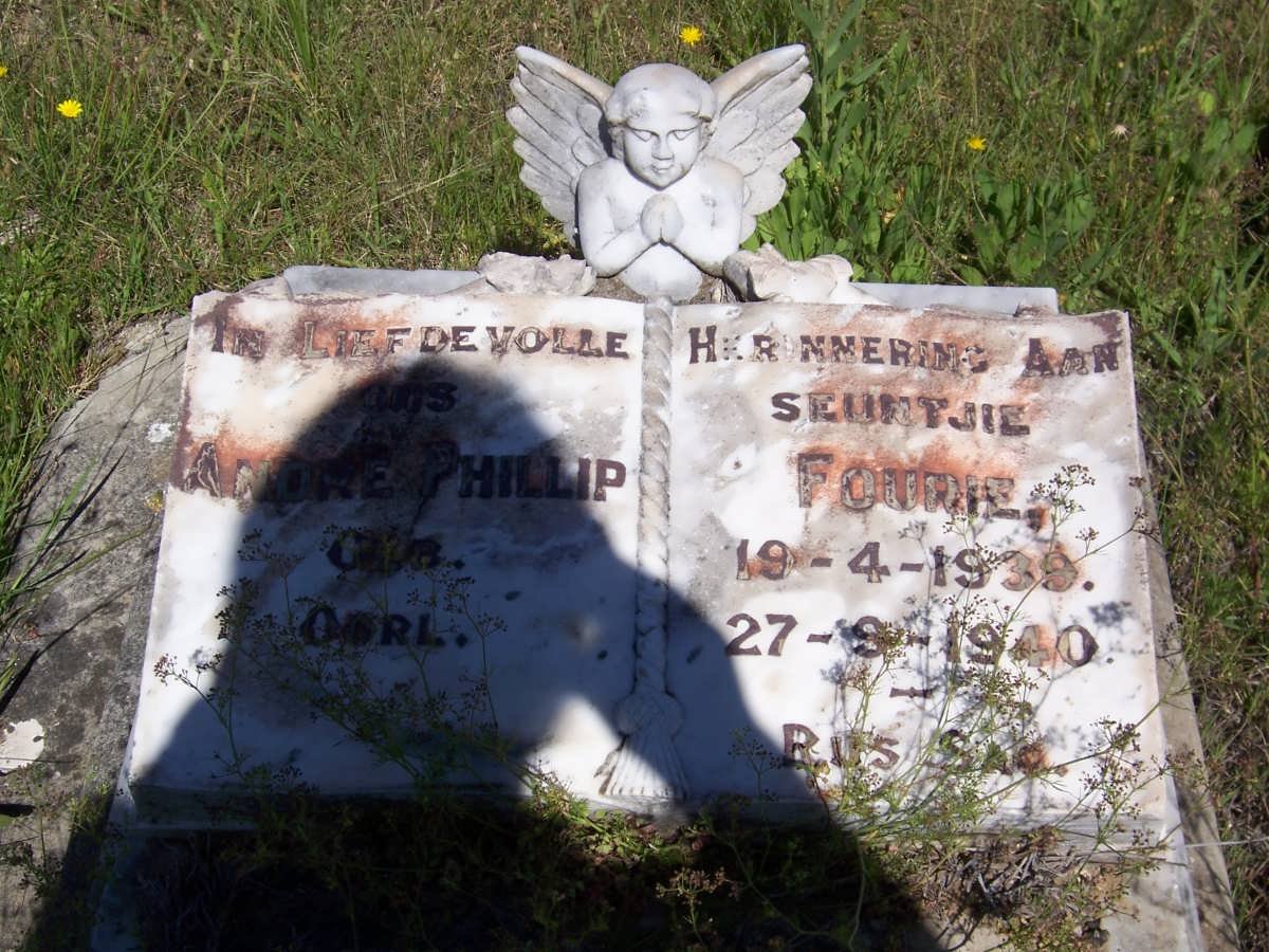 FOURIE Andre Phillip 1939-1940