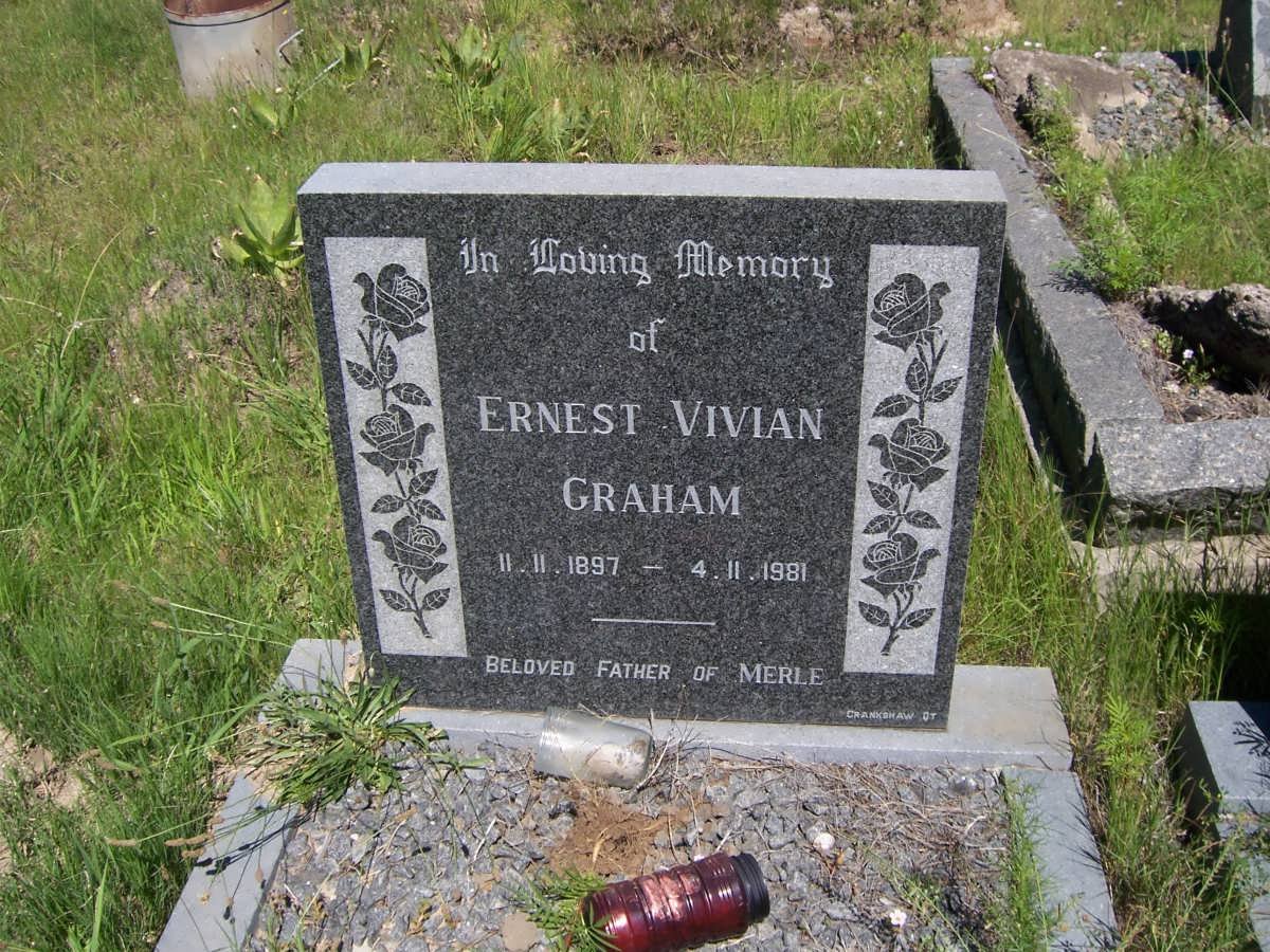 GRAHAM Ernest Vivian 1897-1981
