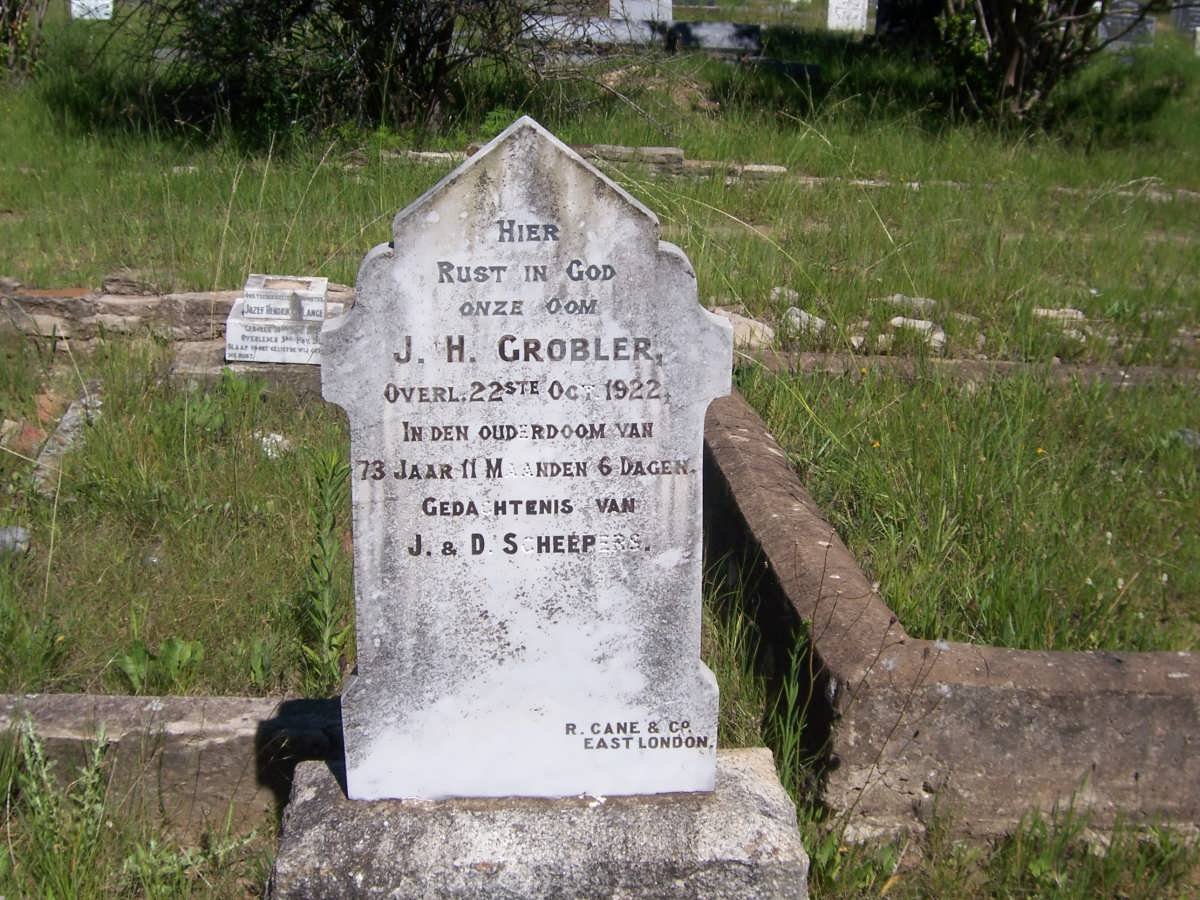 GROBLER J.H. -1922