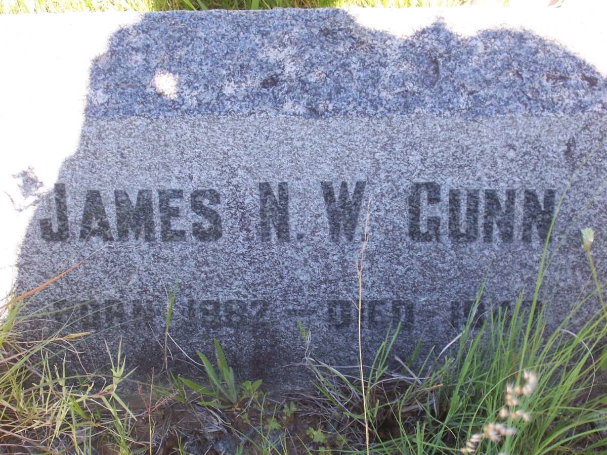 GUNN James N.W. 1882-1947 &amp; Emma Pearl 1894-1967