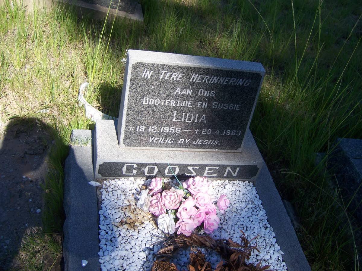 GOOSEN Lidia 1956-1963
