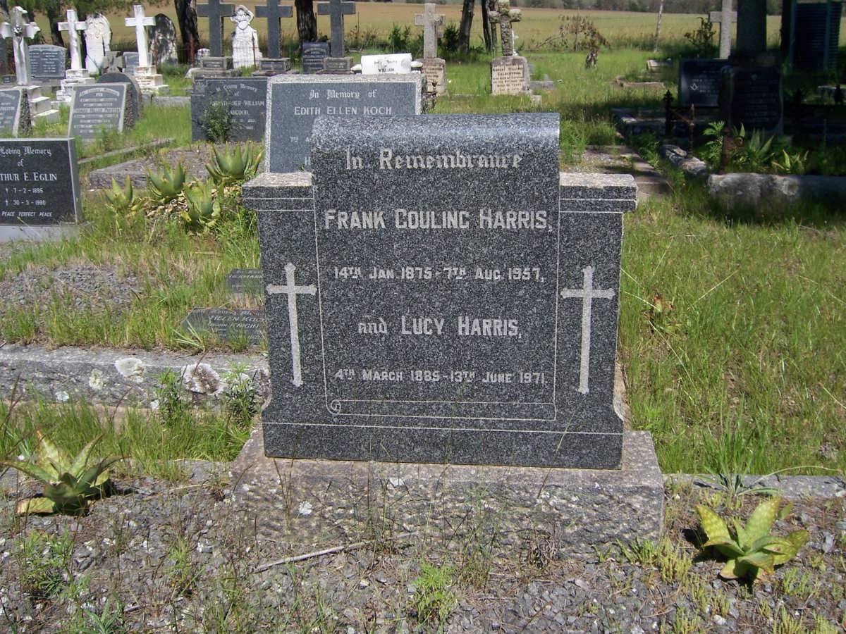 HARRIS Frank Couling 1875-1957 &amp; Lucy 1885-1971