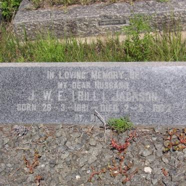 JACKSON J.W.E. 1891-1972