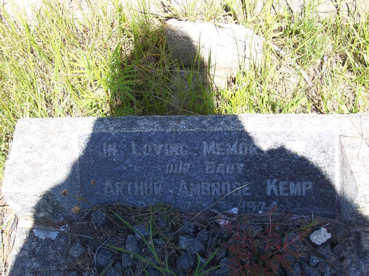 KEMP Arthur Ambrose -1924