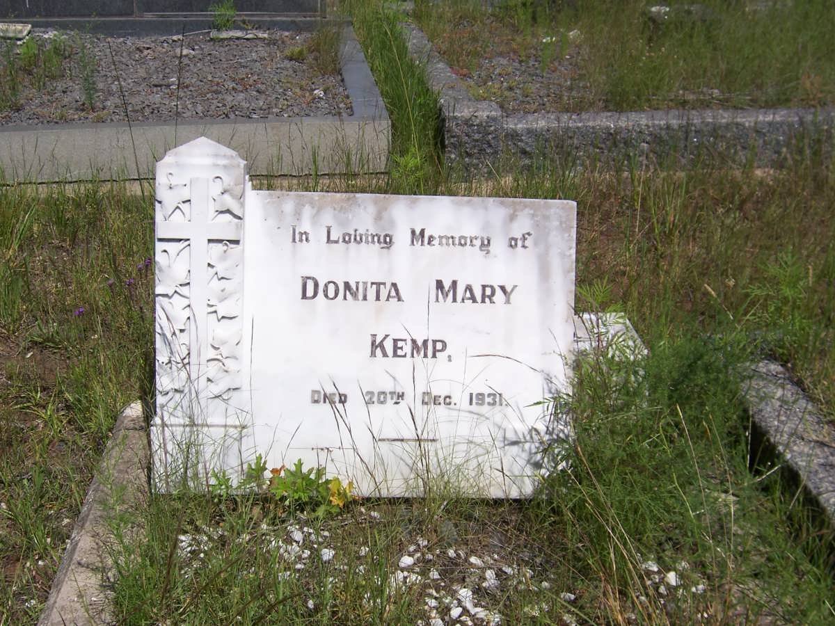 KEMP Donita Mary -1931