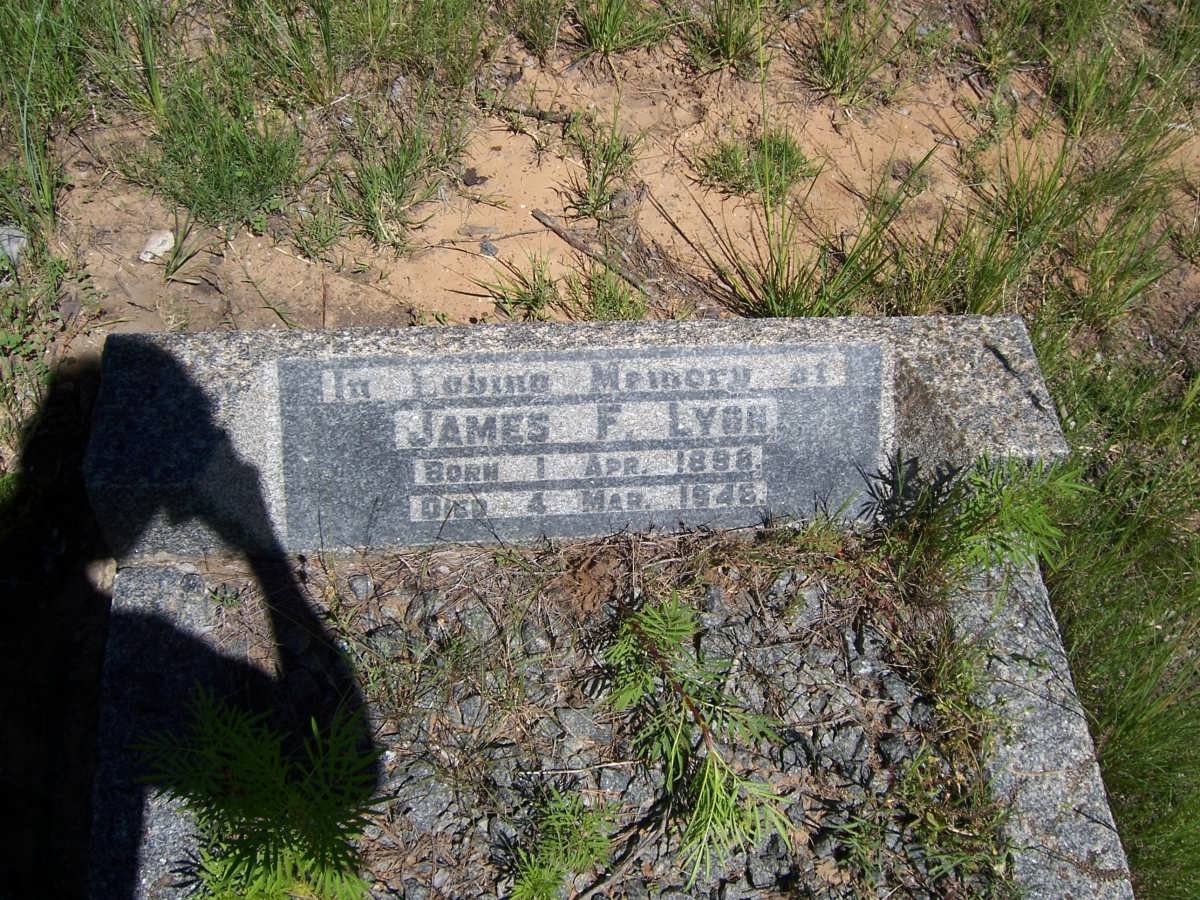 LYON James F. 1898-1946