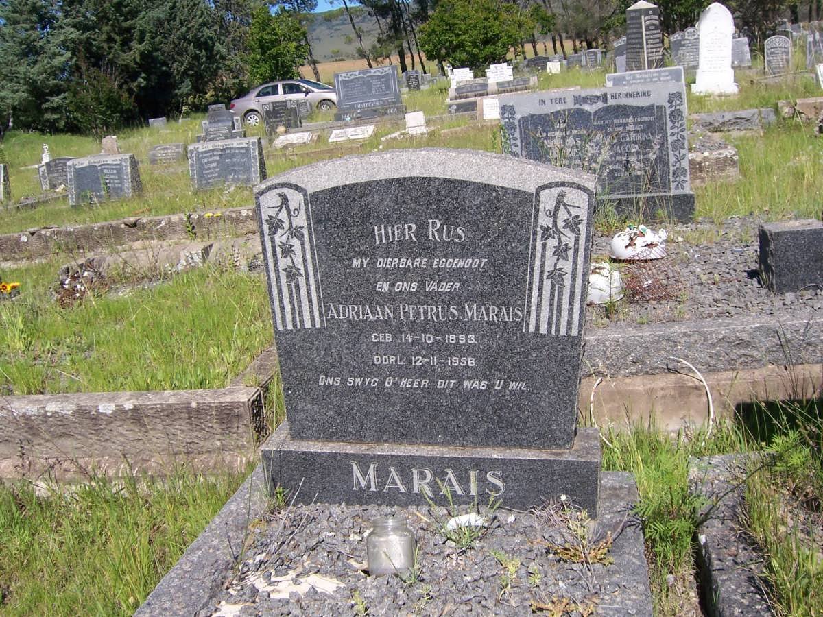 MARAIS Adriaan Petrus 1893-1956