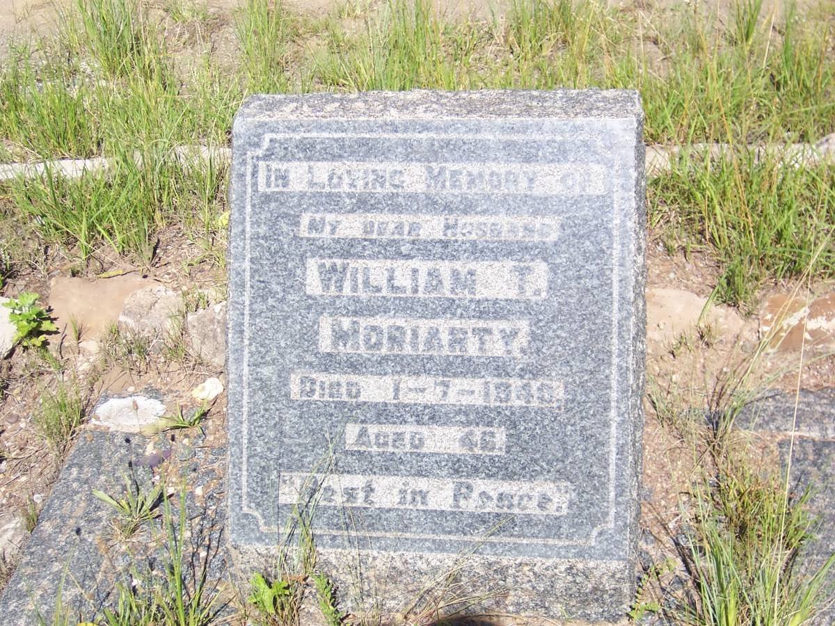 MORIARTY William T. -1940