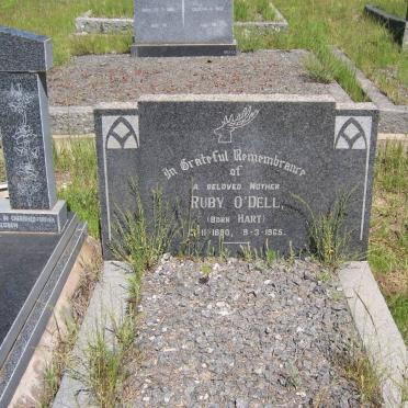 O'DELL Ruby nee HART 1880-1965