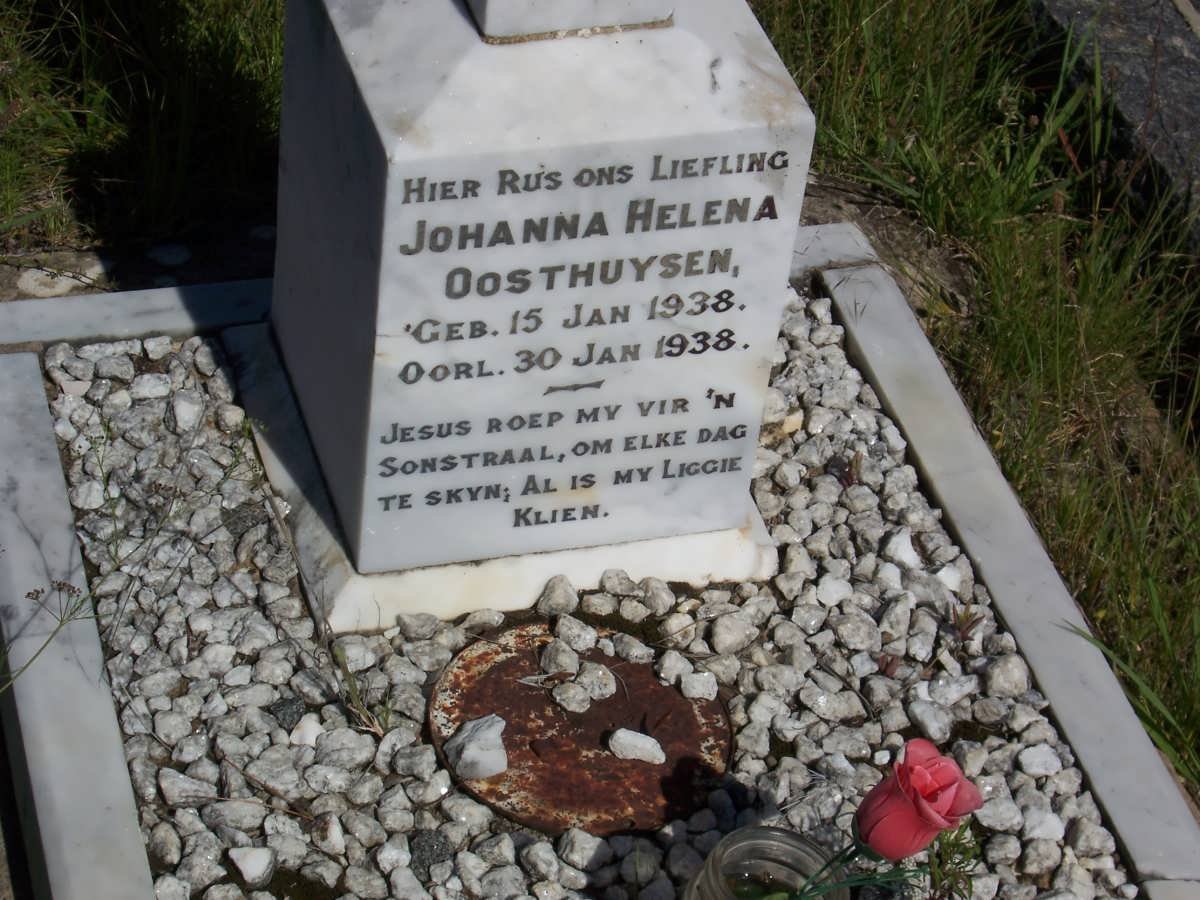 OOSTHUYSEN Johanna Helena 1938-1938