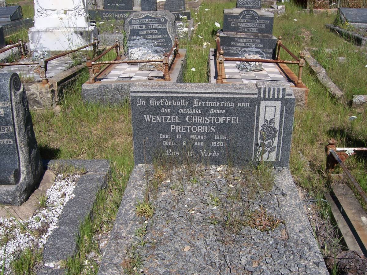 PRETORIUS Wentzel Christoffel 1895-1950