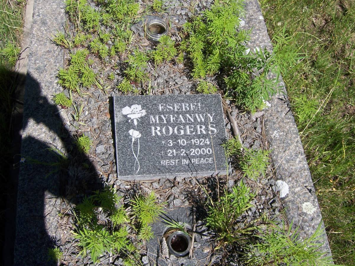 ROGERS Esebel Myfanwy 1924-2000