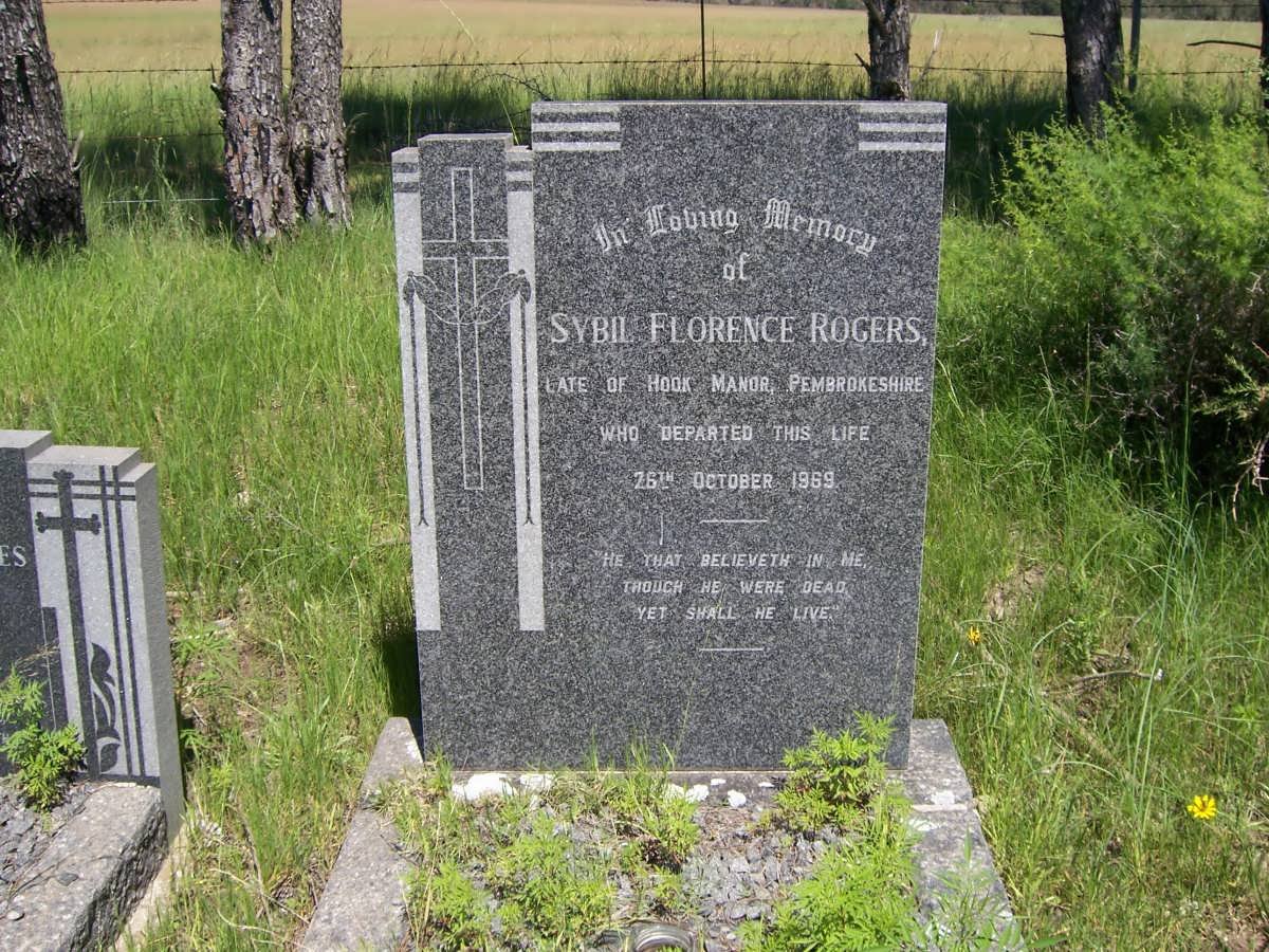 ROGERS Sybil Florence -1969
