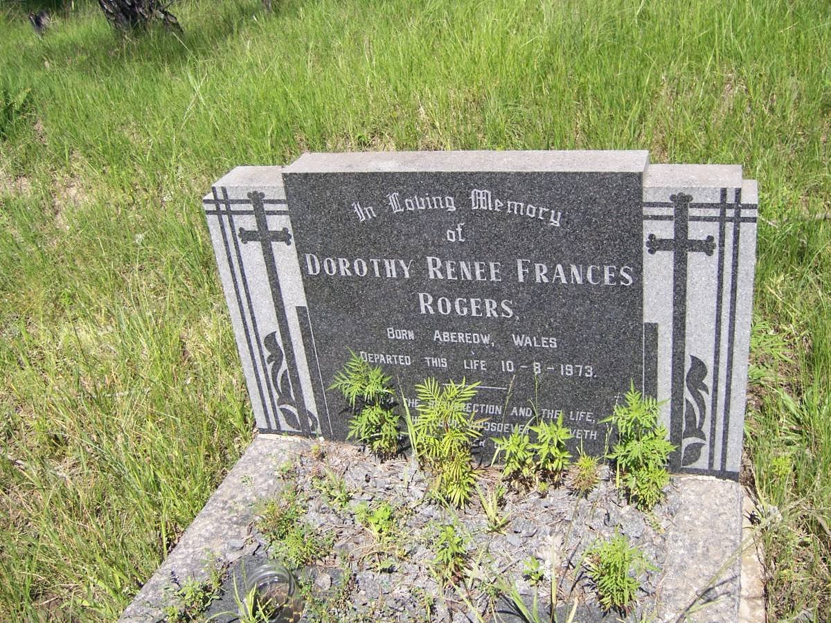 ROGERS Dorothy Renee Frances -1973