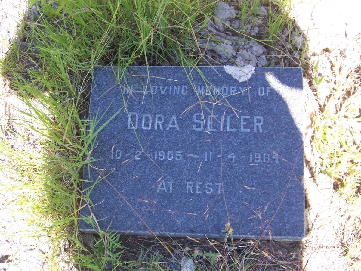 SEILER Dora 1905-1984