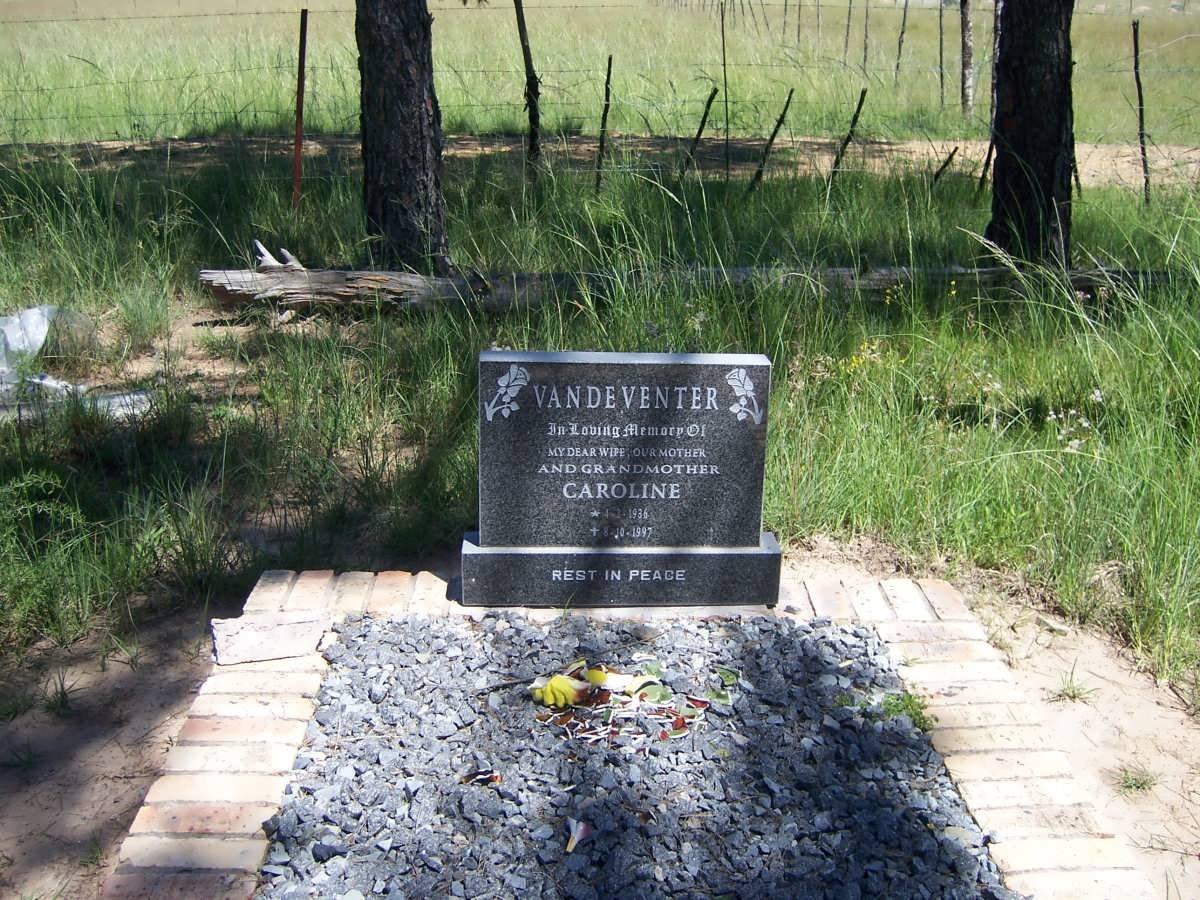 VENTER Caroline, van de 1936-1997