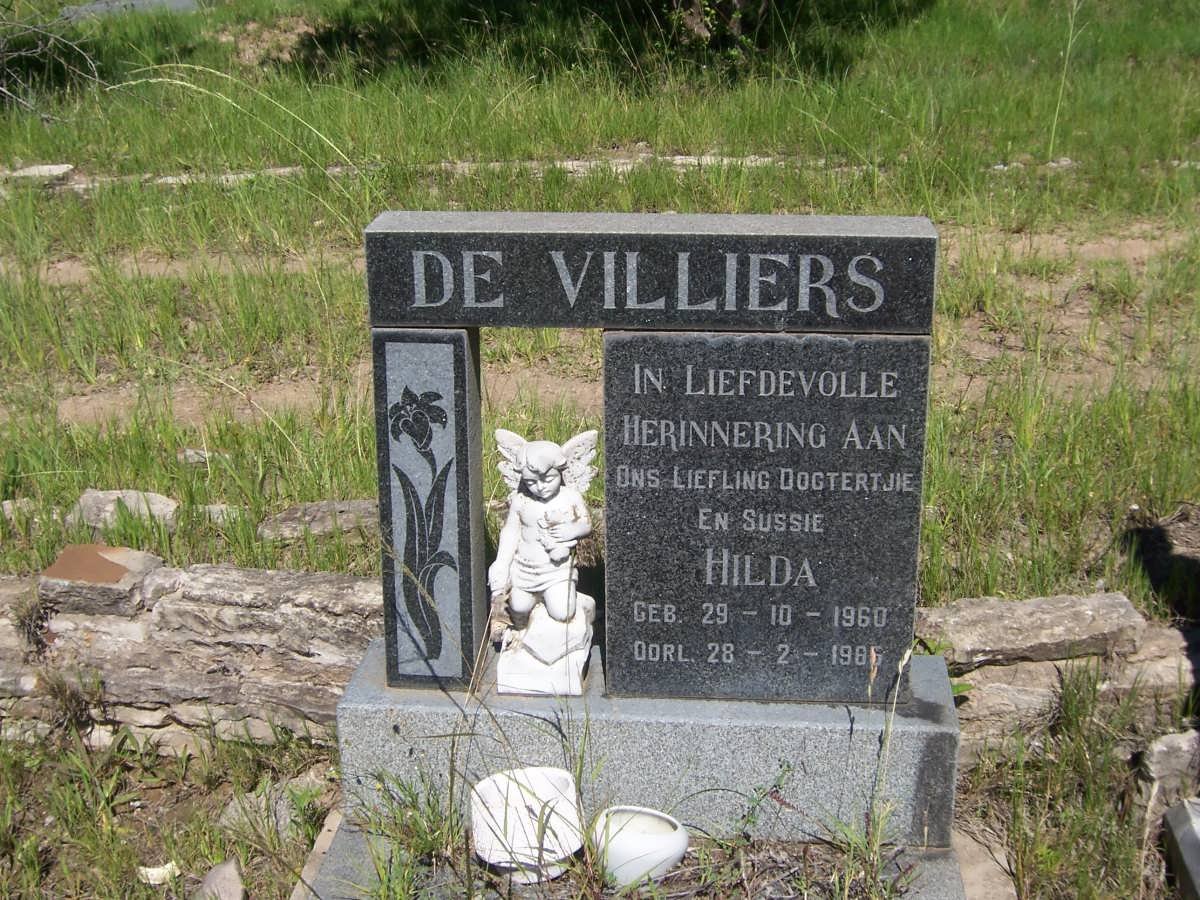 VILLIERS Hilda, de 1960-1965