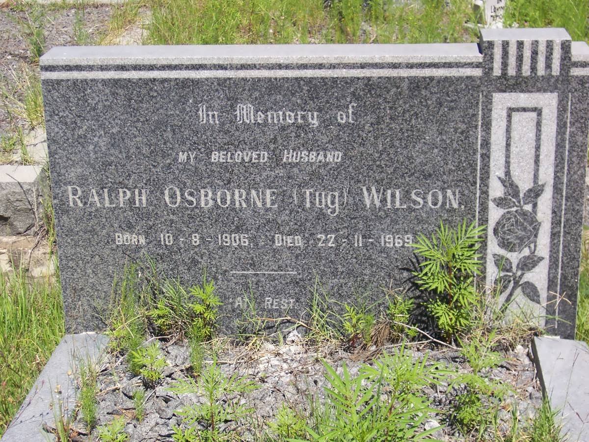WILSON Ralph Osborne 1906-1969