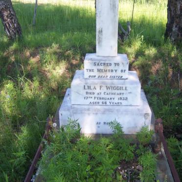 WIGGILL Lila F. -1932