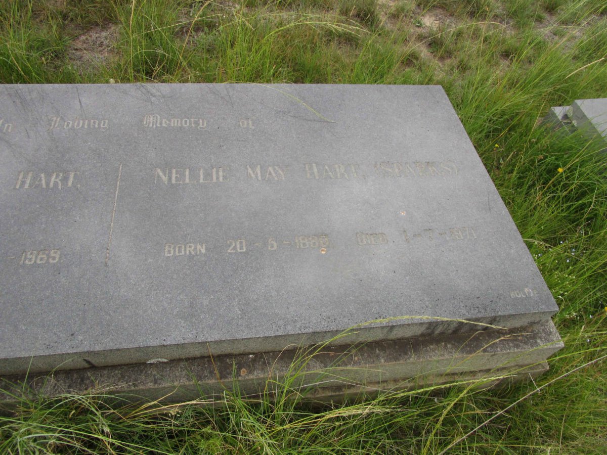 HART Stephanus Meintjes 1880-1969 &amp; Nellie May SPARKS 1880-1971